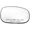 Motormite HEATED PLASTIC BACKED MIRROR RIGHT 56207 - alternate 1